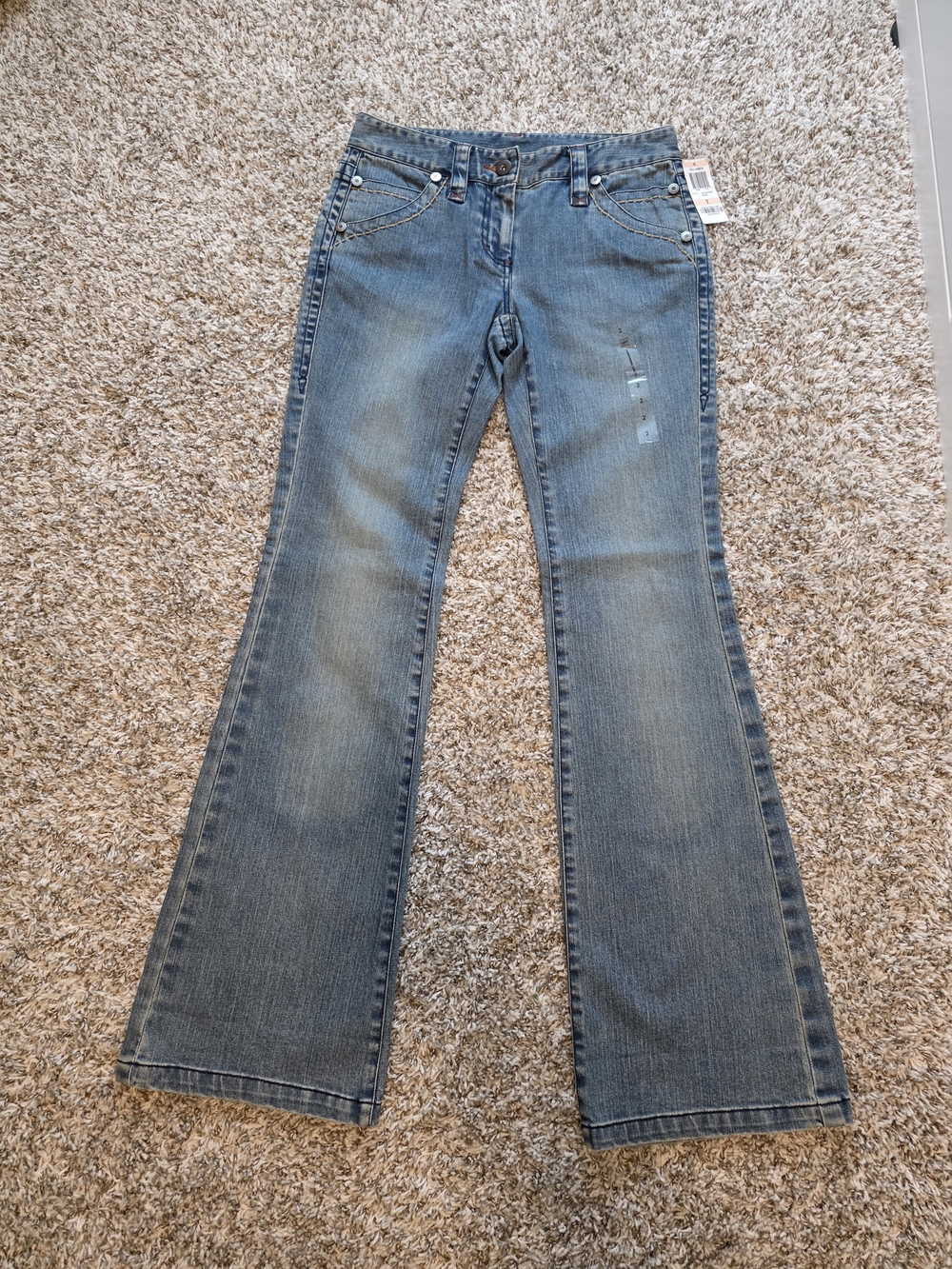 INC International Concepts Light Blue Flared Jeans NWT